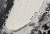 Ulteriore dettaglio di Coppia di quadri astratti verticali bianco e nero 60x80 con cornice  45749