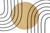 Immagine aggiuntiva di Quadro in filo di metallo con curva decoro moderno 40,5x50,5  40742