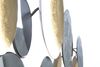 Ulteriore dettaglio di Decoro cerchi dorati da appendere con specchietti 118x60  42644