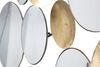 Decoro cerchi dorati da appendere con specchietti 118x60  42644 - foto 4