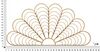 Grande quadro a pannello in metallo ventaglio 160x80 simil rattan 41196 COLORI E LUCI - foto 5