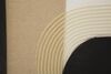 Immagine aggiuntiva di Quastro astratto moderno curve tortora nero 80x100  41002