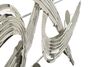 Particolare di Quadro muro decorazione in metallo astratto 121x52  42555