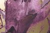 Quadro astratto foglie bordeaux 80x120  40397 - foto 4