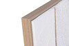 Coppia di quadri astratti geometrie architettoniche nei toni naturali 3D con cornice 42,5x122,5  456 - foto 4