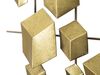 Ulteriore dettaglio di Quadro in metallo astratto griglia di cubi in libert&agrave; 90,5x50  40795