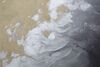 Ulteriore dettaglio di Quadro mare in tempesta onde sulla spiaggia astratto 120x80  40336