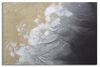 Quadro mare in tempesta onde sulla spiaggia astratto 120x80  40336