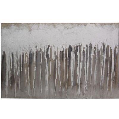 Quadro tonalit&agrave; tortora 90X60cm astratto  38104