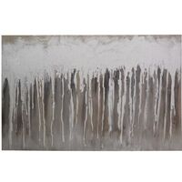 Quadro tonalit&agrave; tortora 90X60cm astratto  38104