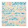 Quadro stampa mosaico cromatico giallo blu verde 40x40 43509 COLORI E LUCI