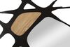 Immagine aggiuntiva di Quadro forme astratte pannello con piccolo specchio decorativo 114x80  42556