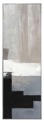 Quadro 35x100 100x35 verticale orizzontale geometrico astratto  43096