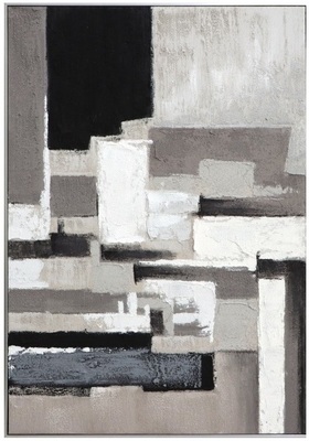 Quadro astratto 70x100 100x70 orizzontale o verticale geometrico  43095