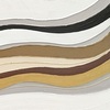 Immagine aggiuntiva di Quadro orizzontale orizzonti astratti vibes marroni 120x60  45733