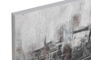Immagine aggiuntiva di Quadro citt&agrave; astratta 120x60CM skyline grigio e azzurro materico  45771