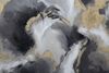Ulteriore dettaglio di Quadro mare turbolento onde increspate astratto 120x80  40338