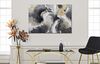 Quadro mare turbolento onde increspate astratto 120x80  40338