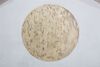 Quadro astratto moderno cerchi e linee 100x180 tortora nero oro  40355 - foto 4