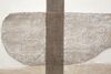 Immagine aggiuntiva di Quadro moderno astratto 80x100 pietre grigio tortora  41004