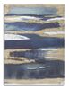 Immagine aggiuntiva di Quadro moderno astratto variazioni di blu 60x80cm  40324