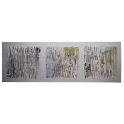 Quadro lungo orizzontale 150x50 pieghe moderno astratto 38144 COLORI E LUCI