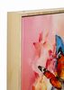 Particolare di Quadro testa di donna con fiori e farfalle sulla testa 62x92  43144
