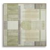 Immagine aggiuntiva di Quadro astratto texture verdi colori naturali accenti materici 60x60  43993