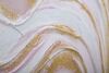 Quadro astratto linee ondulate rosa lungo verticale o orizzontale 60x90 90x60  40339 - foto 4