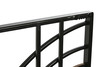 Immagine aggiuntiva di Trittico quadri moderni in metallo nero e legno decorazioni geometriche da pa