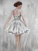 Quadro ballerina classica  90x120 dipinto 38047 COLORI E LUCI