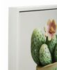 Immagine aggiuntiva di Quadro cactus fiorito stampa su tela laccata in vaso verde 40x40  43772