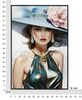 Quadro donna gioielli e cappello decorato 62x92  43146 - foto 6
