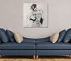 Immagine aggiuntiva di Quadro con farfalle posate su donna 80cm  40392