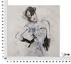 Quadro con farfalle posate su donna 80cm  40392 - foto 5