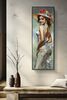 Quadro donna con stile abito elegante e cappello 52x152 43137 COLORI E LUCI - foto 5