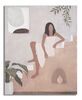 Immagine aggiuntiva di Quadro donna su scala 80x100cm  40358