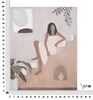 Quadro donna su scala 80x100cm  40358 - foto 5