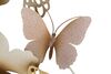 Particolare di Quadro per home decor scia di farfalle con sfumature rosa 59,5x111,5  40703