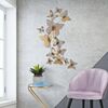 Quadro per home decor scia di farfalle con sfumature rosa 59,5x111,5  40703 - foto 4