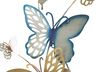 Immagine aggiuntiva di Quadro in metallo scia di farfalle toni blu azzurro home decor 59,5x111,5  40