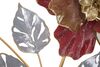 Ulteriore dettaglio di Composizione a quadro da parete con mazzo fiori toni rossi bordeaux 68,6x98,4