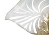 Ulteriore dettaglio di Quadro a pannello decorazione foglie bianco oro 52,7x90,8  41443