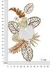 Decorazione da parete toni rame bouquet foglie e fiorellini 50,8x87  41440 - foto 5