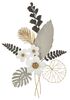 Decorazione mazzolino fiori e foglie quadro a parete 71x96,6 41441 COLORI E LUCI