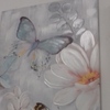 Particolare quadri 70x100 fiori e farfalle