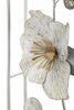 Ulteriore dettaglio di Quadro 3d fiori bianchi cornice metallo 50x90,5  40692