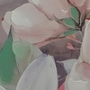 Ulteriore dettaglio di Quadro 120x60 con fiori azzurri  43446
