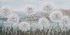 Immagine aggiuntiva di Quadro paesaggio marino con soffioni e sfondo azzurro 120x60  42174