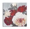 Immagine aggiuntiva di Quadro fiori rossi moderno di forma quadrata 90cm  40345